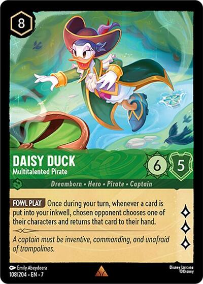 Daisy Duck - Multitalented Pirate (Archazia's Island) Near Mint