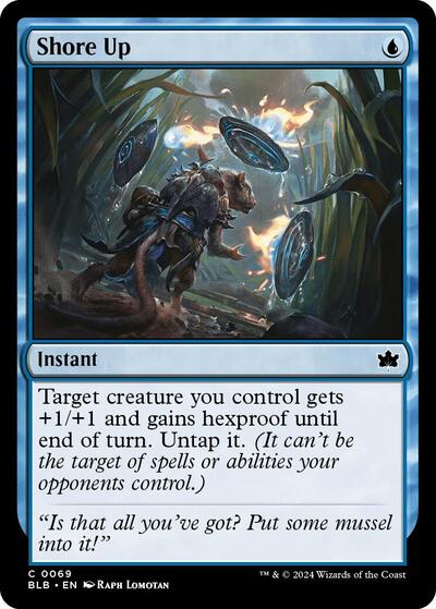 Shore Up (Bloomburrow) Near Mint Foil