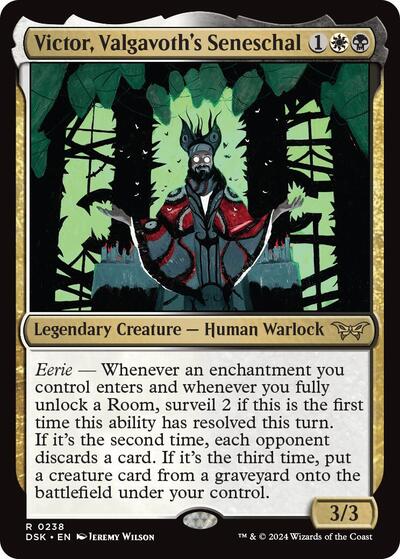 Victor, Valgavoth's Seneschal (Duskmourn: House of Horror) Near Mint