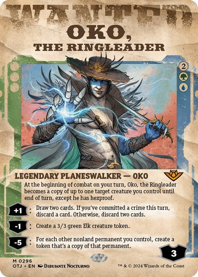 Oko, the Ringleader (Showcase) (Outlaws of Thunder Junction) Near Mint