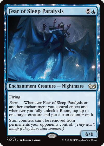 Fear of Sleep Paralysis (Commander: Duskmourn: House of Horror) Near Mint