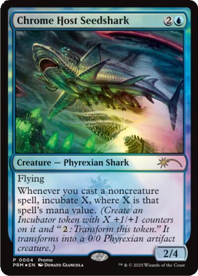 Chrome Host Seedshark (Promos: Unique and Miscellaneous) Near Mint Foil