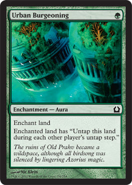 Urban Burgeoning (Return to Ravnica) Light Play
