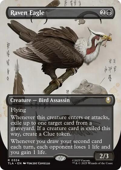 Raven Eagle (Borderless) (Avatar: The Last Airbender) Near Mint Foil