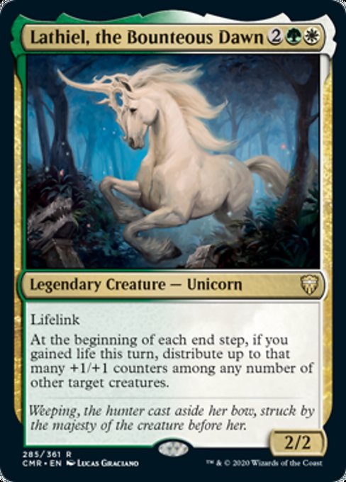 Lathiel, the Bounteous Dawn (Commander Legends) Light Play