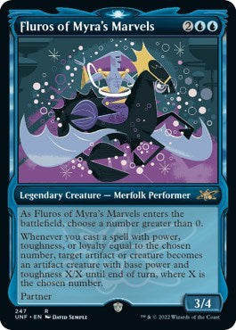 Fluros of Myra's Marvels (Showcase) (Unfinity) Light Play
