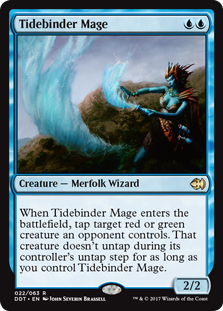 Tidebinder Mage (Duel Decks: Merfolk vs Goblins) Light Play