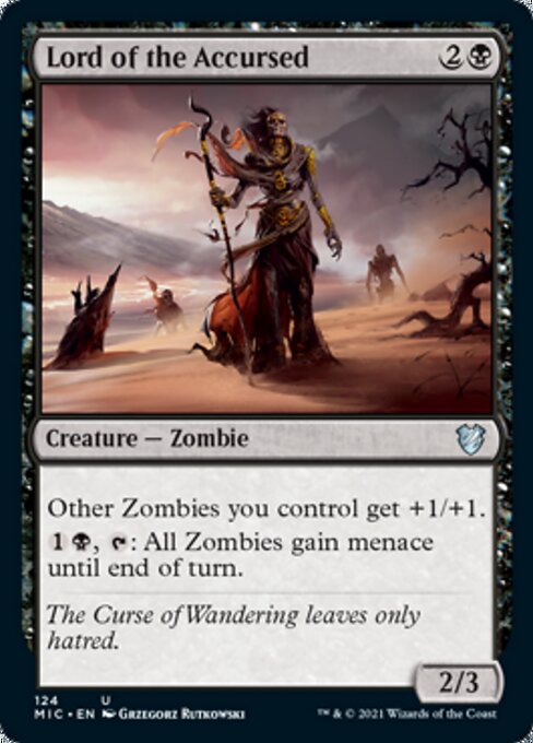 Lord of the Accursed (Commander 2021 Midnight Hunt) Light Play