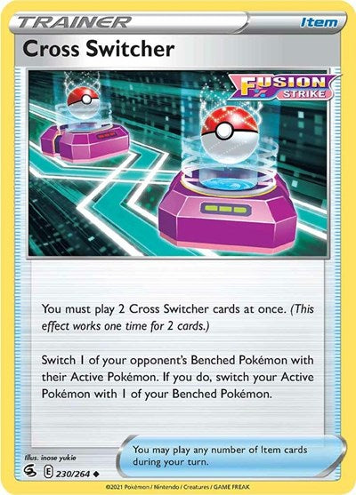 Cross Switcher (SWSH08: Fusion Strike) Near Mint Reverse Holofoil