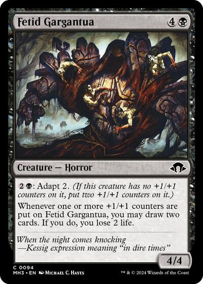 Fetid Gargantua (Modern Horizons 3) Light Play Foil