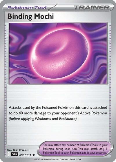 Binding Mochi (SV: Prismatic Evolutions) Near Mint Reverse Holofoil