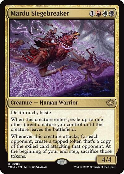 Mardu Siegebreaker (Tarkir: Dragonstorm) Near Mint