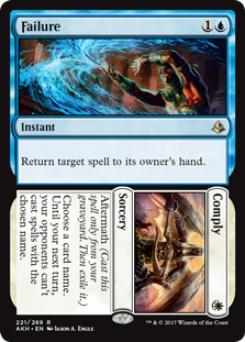 Fairlure to Comply (Amonkhet) Light Play Foil