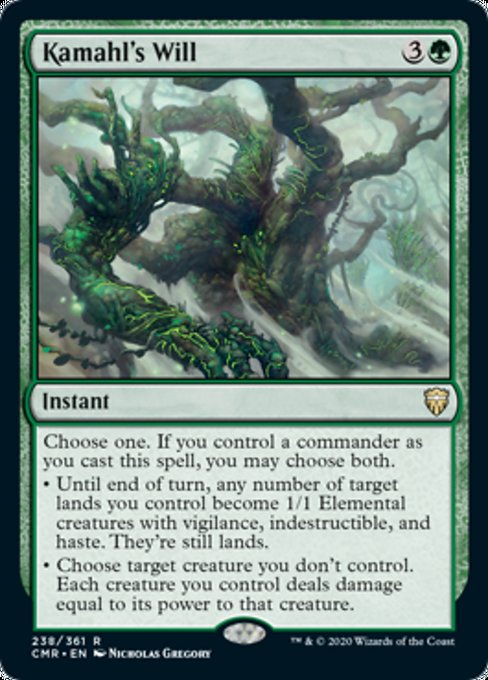 Kamahl's Will (Commander Legends) Near Mint