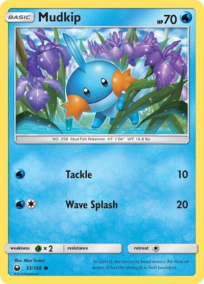 Mudkip (33) (SM - Celestial Storm) Near Mint
