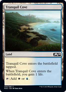 Tranquil Cove (Magic 2020 Core Set) Light Play