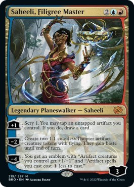 Saheeli, Filigree Master (The Brothers' War) Near Mint