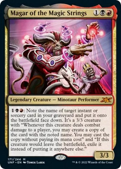 Magar of the Magic Strings (Unfinity) Light Play