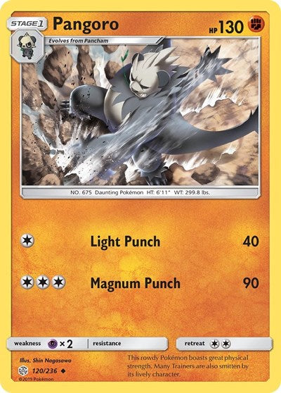 Pangoro (SM - Cosmic Eclipse) Near Mint