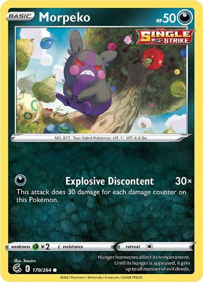 Morpeko (179) (SWSH08: Fusion Strike) Near Mint
