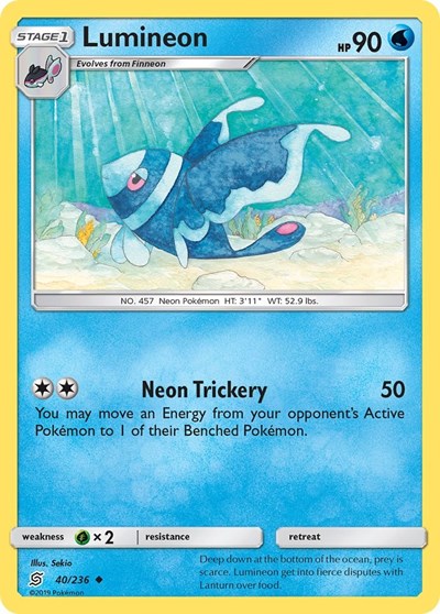Lumineon (SM - Unified Minds) Near Mint Reverse Holofoil
