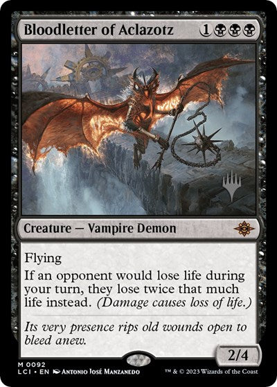 Bloodletter of Aclazotz (Promo Pack: The Lost Caverns of Ixalan) Near Mint