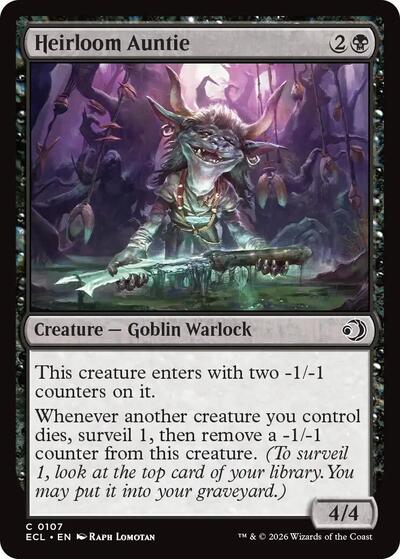 Heirloom Auntie (Lorwyn Eclipsed) Near Mint Foil