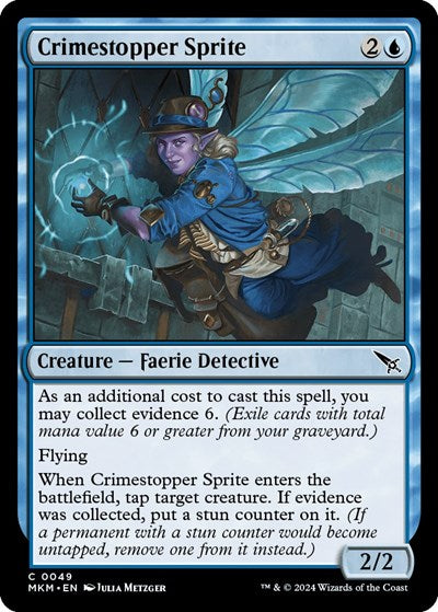 Crimestopper Sprite (Murders at Karlov Manor) Light Play Foil
