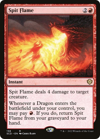 Spit Flame (Commander 2022 Starter Decks) Near Mint