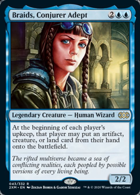 Braids, Conjurer Adept (Double Masters) Near Mint