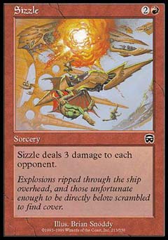 Sizzle (Mercadian Masques) Light Play