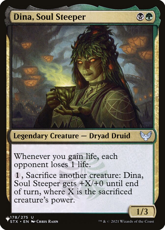 Dina, Soul Steeper (The List) Light Play