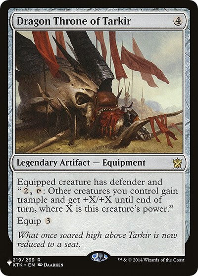 Dragon Throne of Tarkir (The List) Light Play