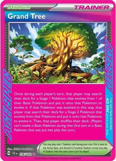 Grand Tree (SV07: Stellar Crown) Near Mint