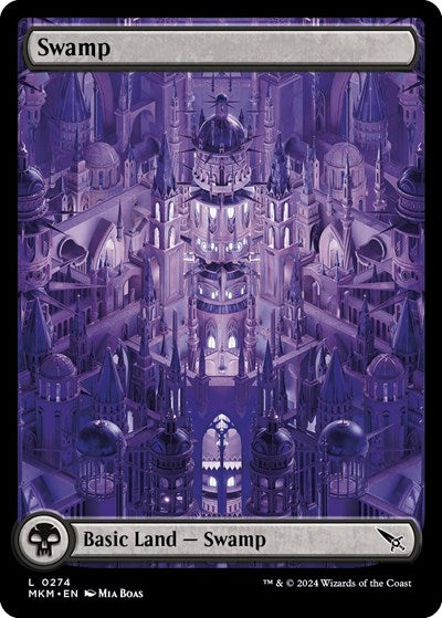 Swamp (0274) (Murders at Karlov Manor) Light Play Foil