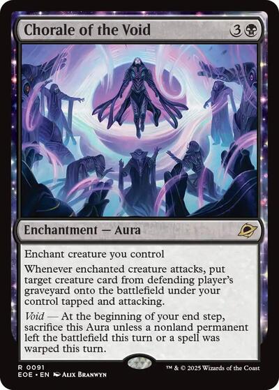 Chorale of the Void (Edge of Eternities) Near Mint Foil