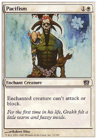 Pacifism (8th Edition) Light Play Foil