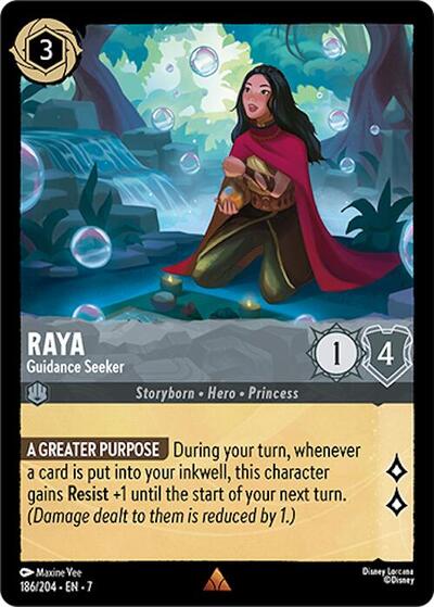 Raya - Guidance Seeker (Archazia's Island) Near Mint