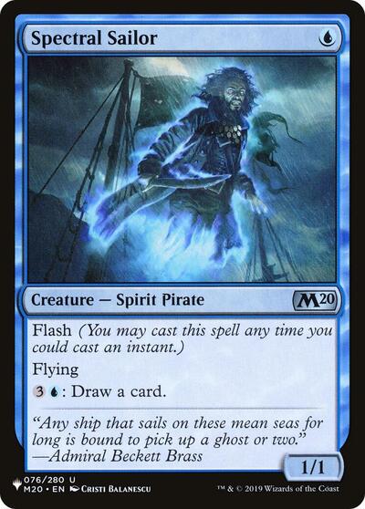 Spectral Sailor (The List) Near Mint