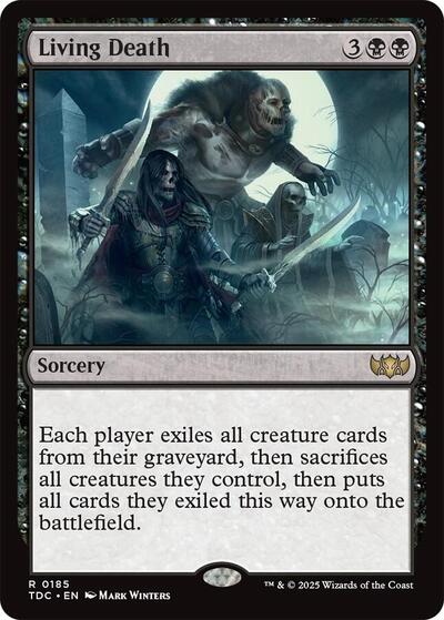Living Death (Commander: Tarkir: Dragonstorm) Near Mint