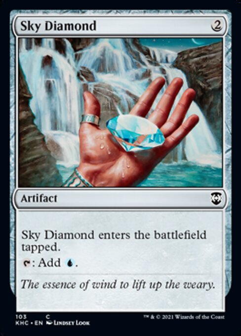 Sky Diamond (Commander 2021 Kaldheim) Light Play