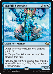 Merfolk Sovereign (Duel Decks: Merfolk vs Goblins) Light Play