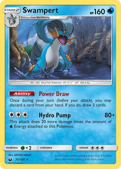 Swampert (SM - Celestial Storm) Near Mint