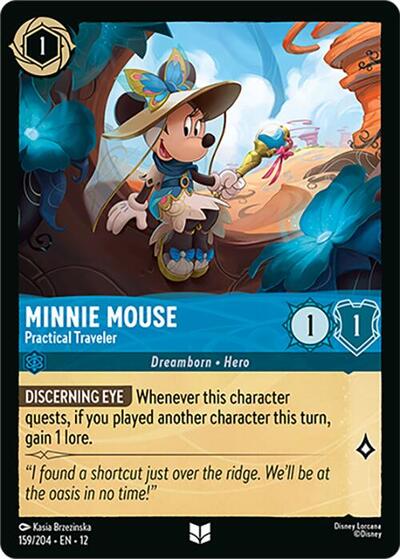 Minnie Mouse - Practical Traveler (Wilds Unknown) Near Mint