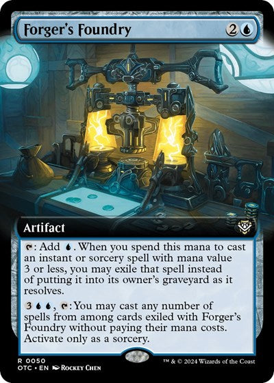 Forger's Foundry (Extended Art) (Commander: Outlaws of Thunder Junction) Near Mint