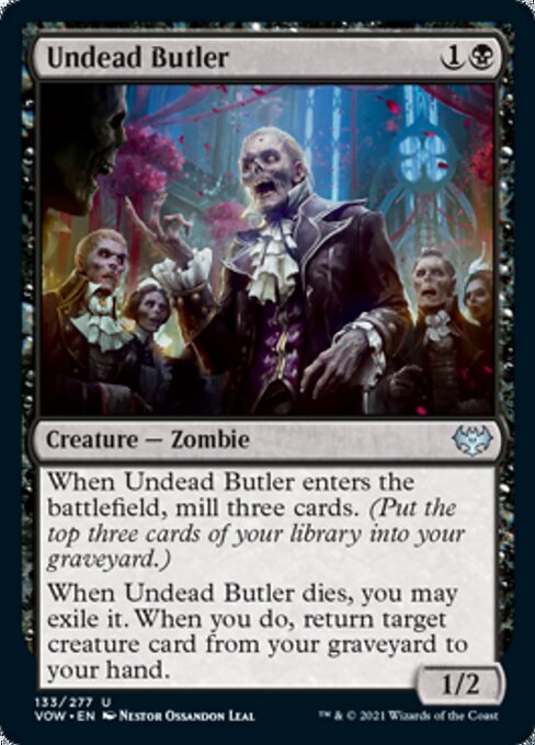 Undead Butler (Innistrad: Crimson Vow) Light Play