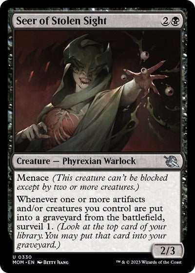 Seer of Stolen Sight (March of the Machine) Near Mint Foil