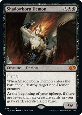Shadowborn Demon (Jumpstart 2022) Light Play