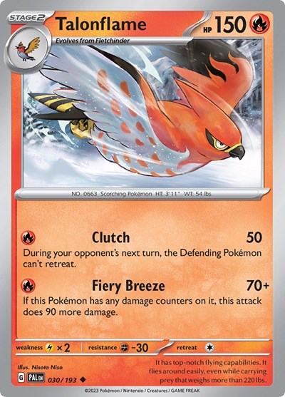 Talonflame (SV02: Paldea Evolved) Near Mint
