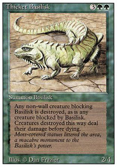 Thicket Basilisk (Revised) Light Play